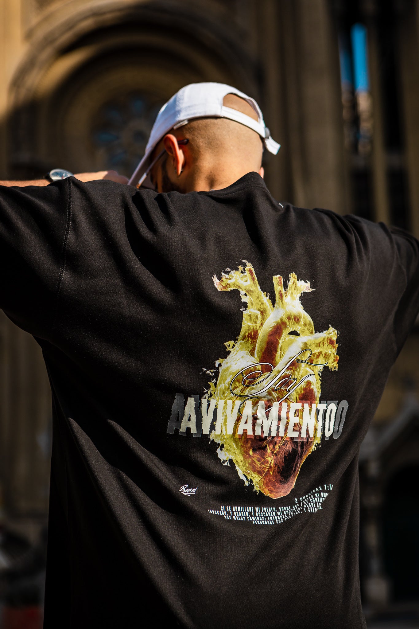 Polera Oversize Manga Corta Avivamiento