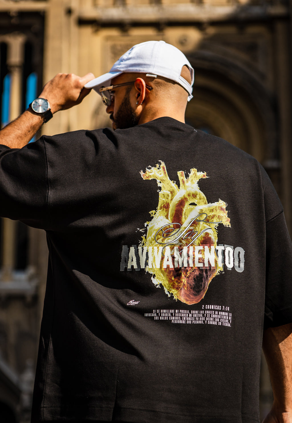 Polera Oversize Manga Corta Avivamiento