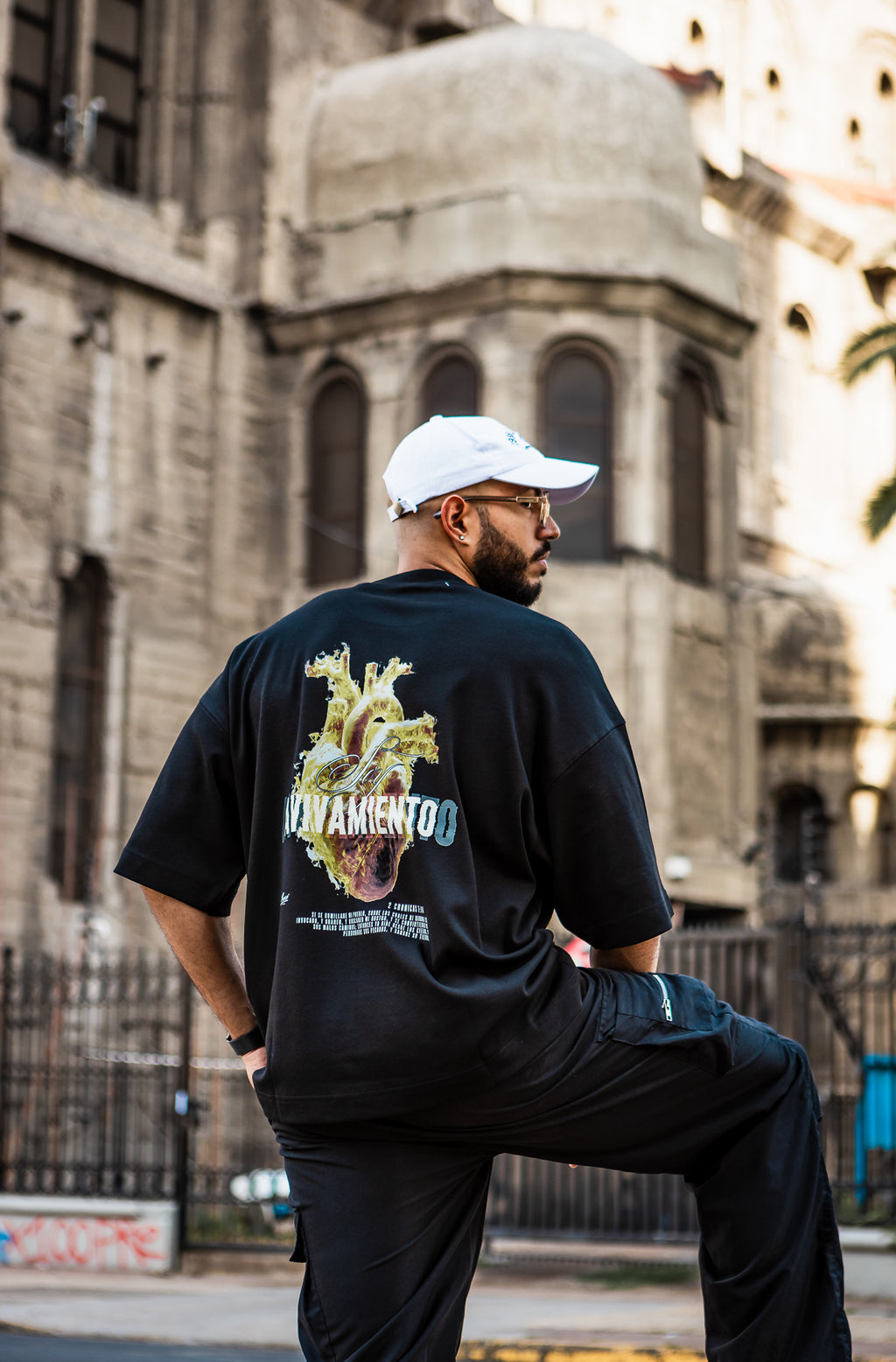 Polera Oversize Manga Corta Avivamiento