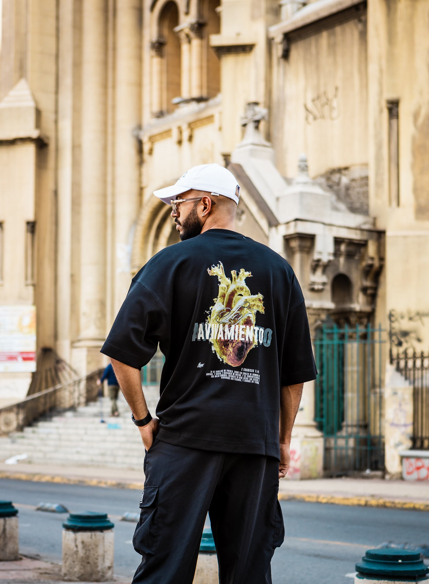 Polera Oversize Manga Corta Avivamiento