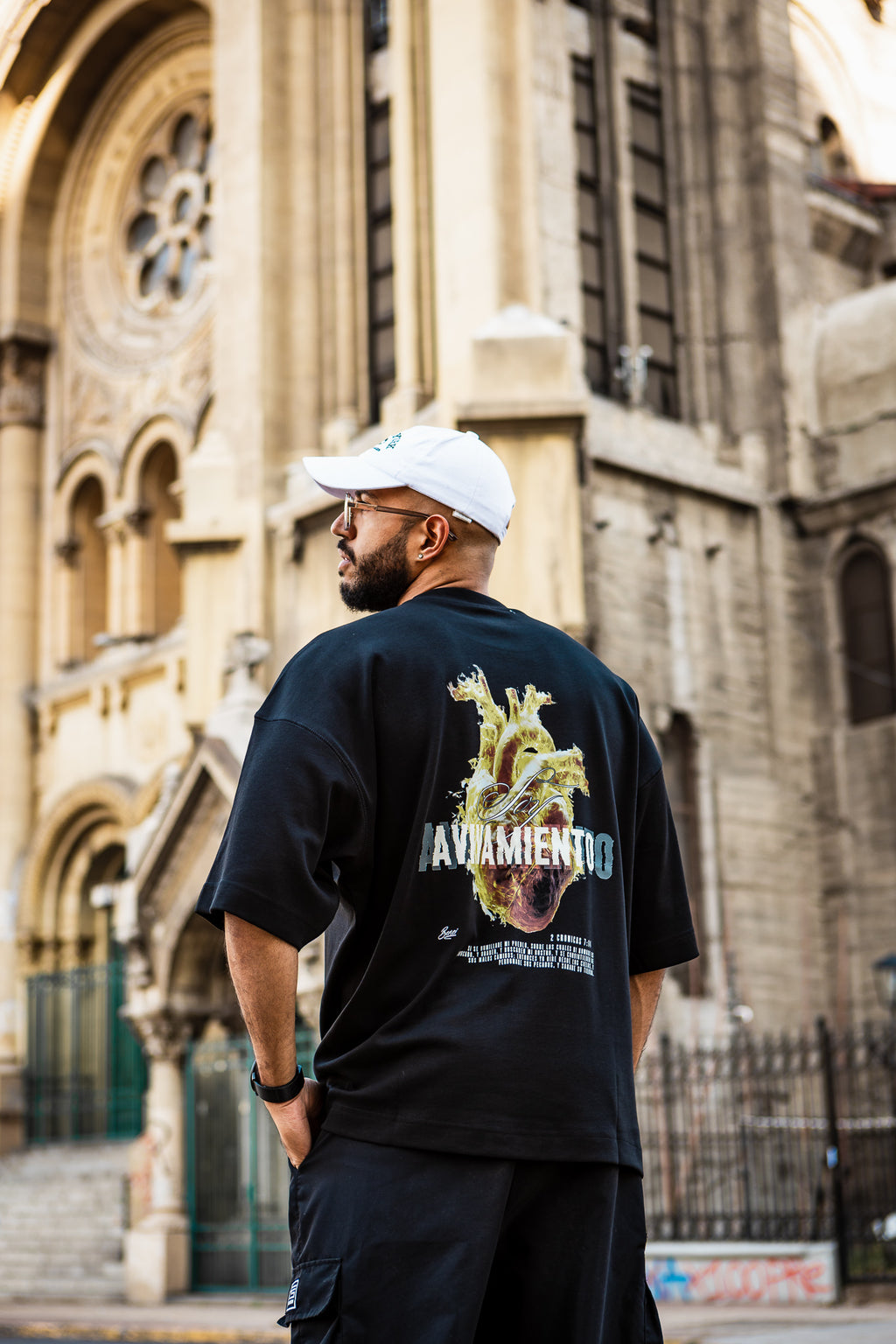 Polera Oversize Manga Corta Avivamiento