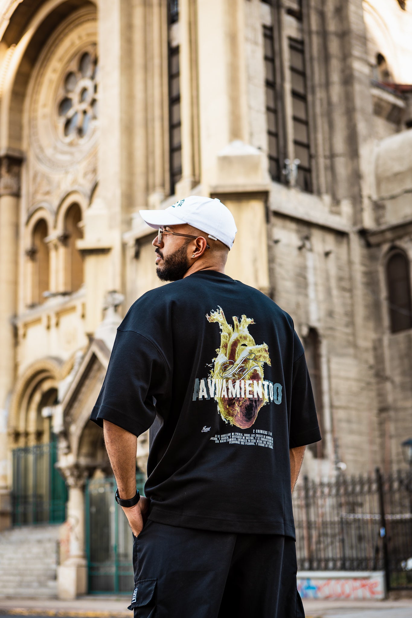 Polera Oversize Manga Corta Avivamiento