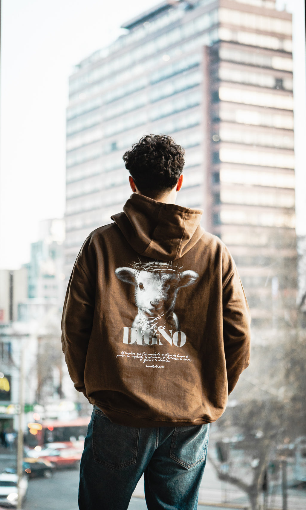 Polerón Café Él es Digno