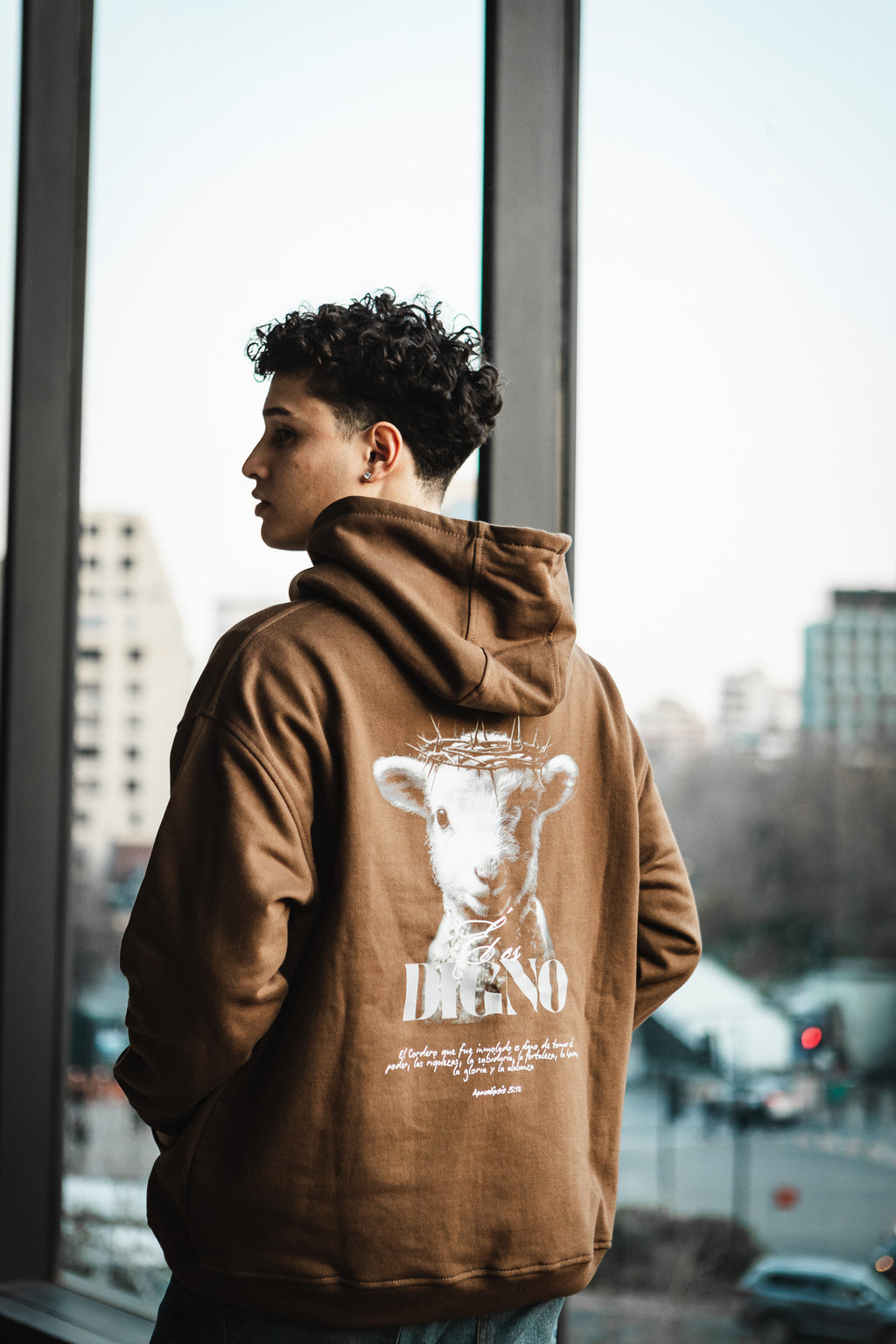 Polerón Café Él es Digno