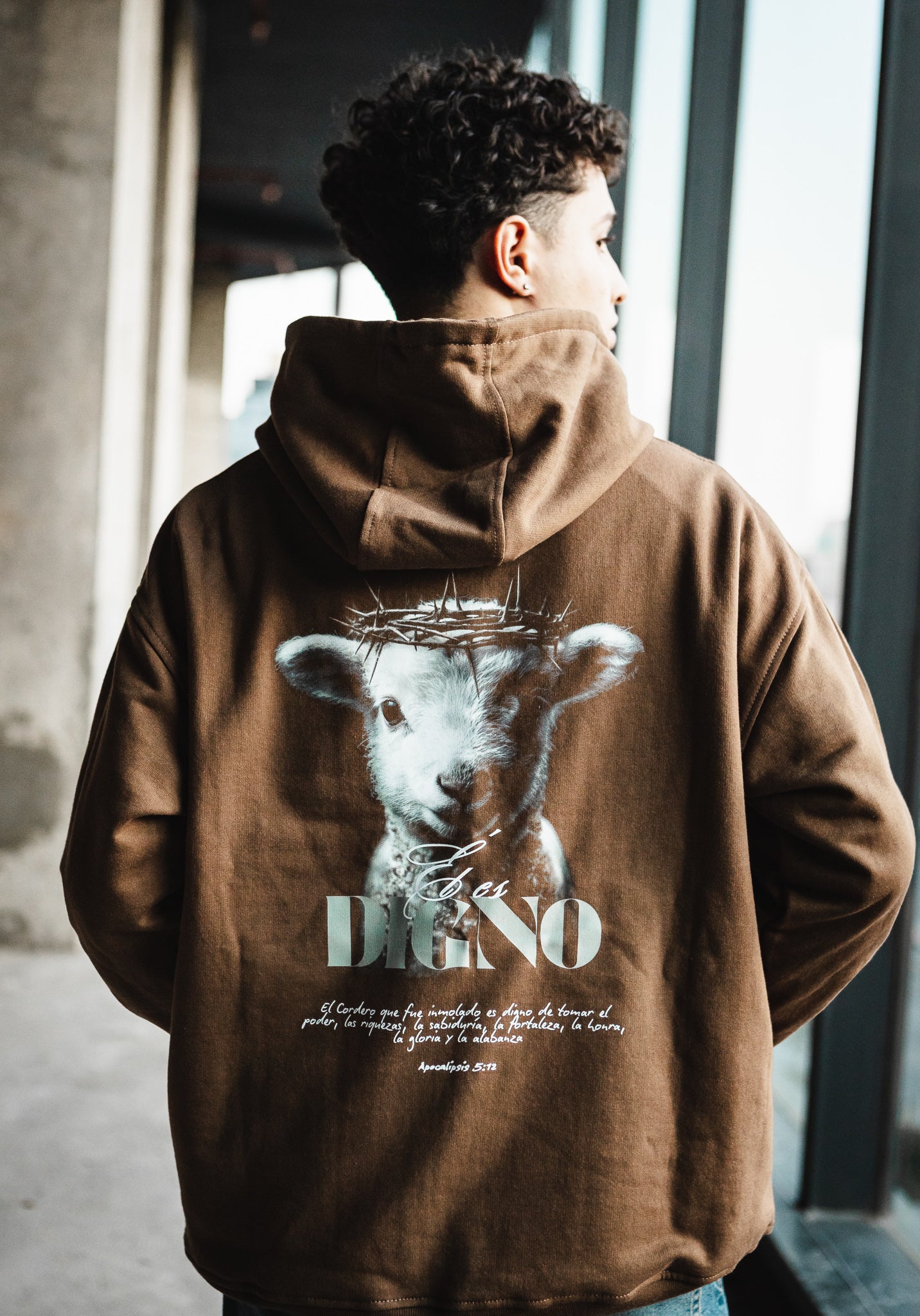 Polerón Café Él es Digno