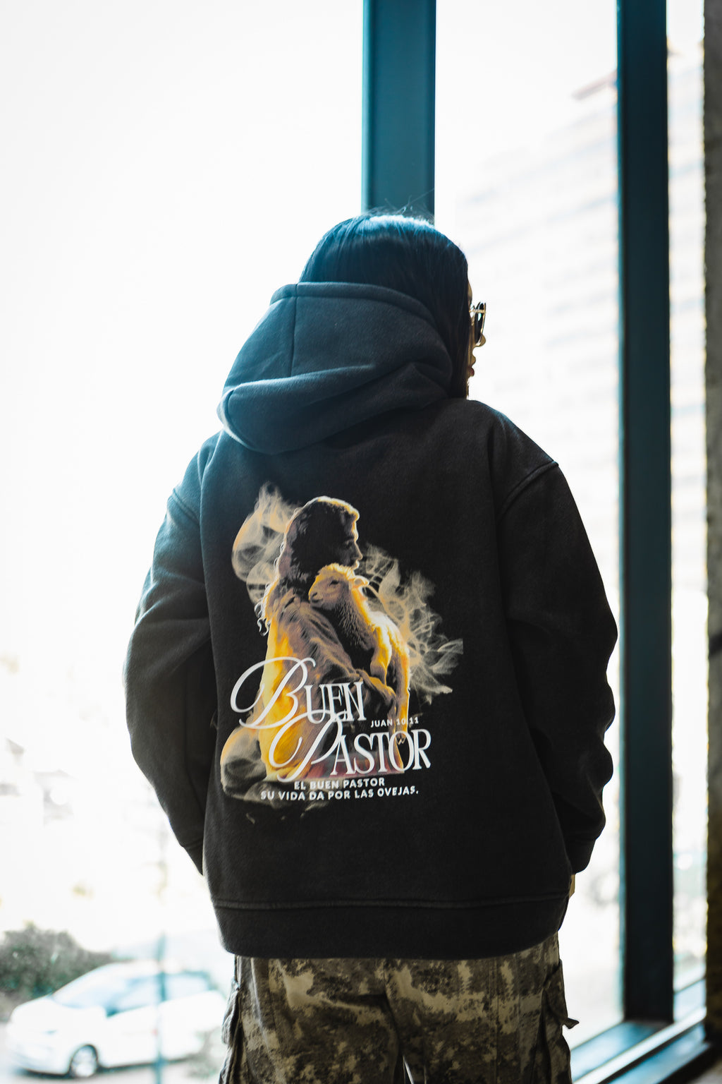 Polerón Buen Pastor Negro