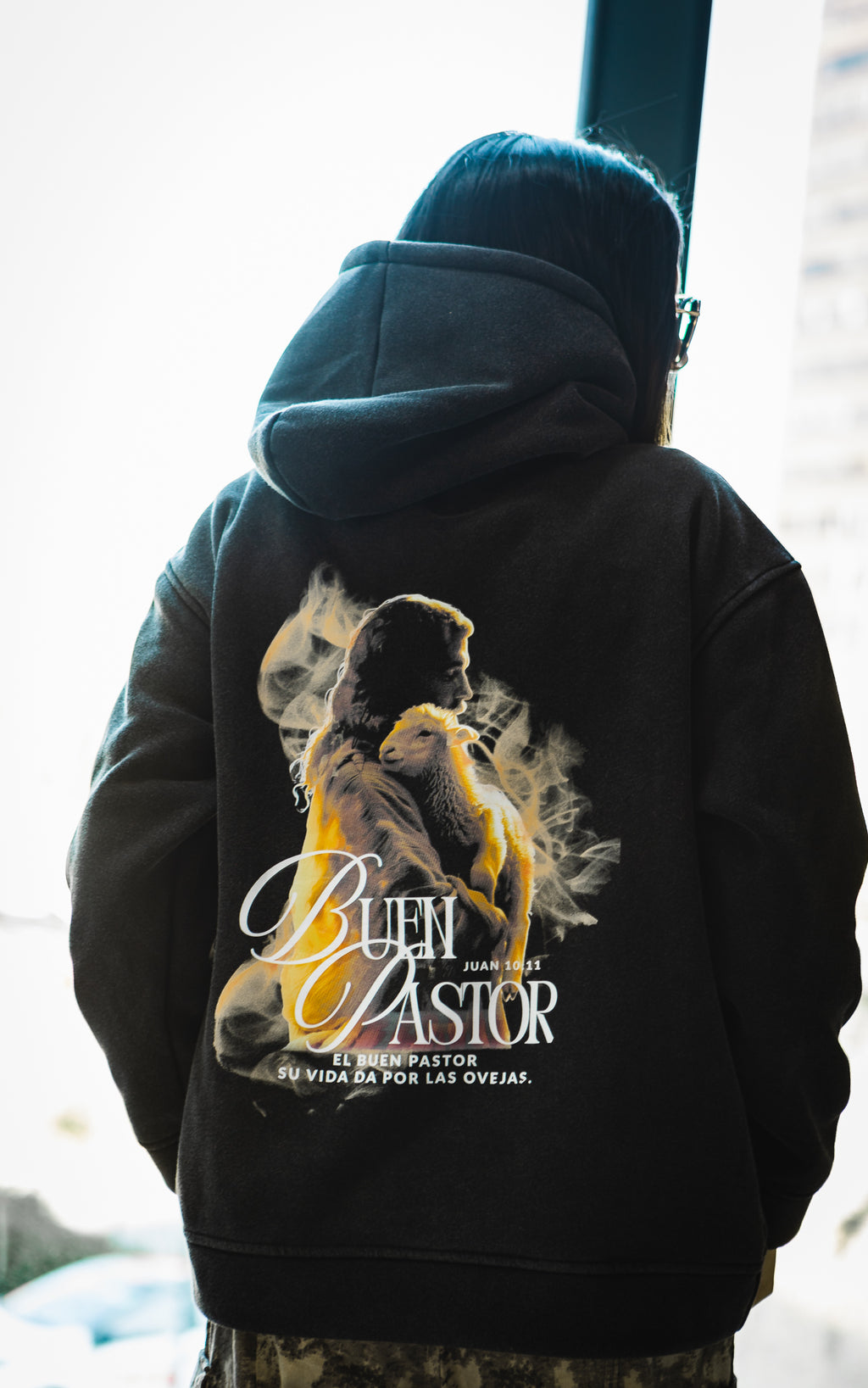 Polerón Buen Pastor Negro