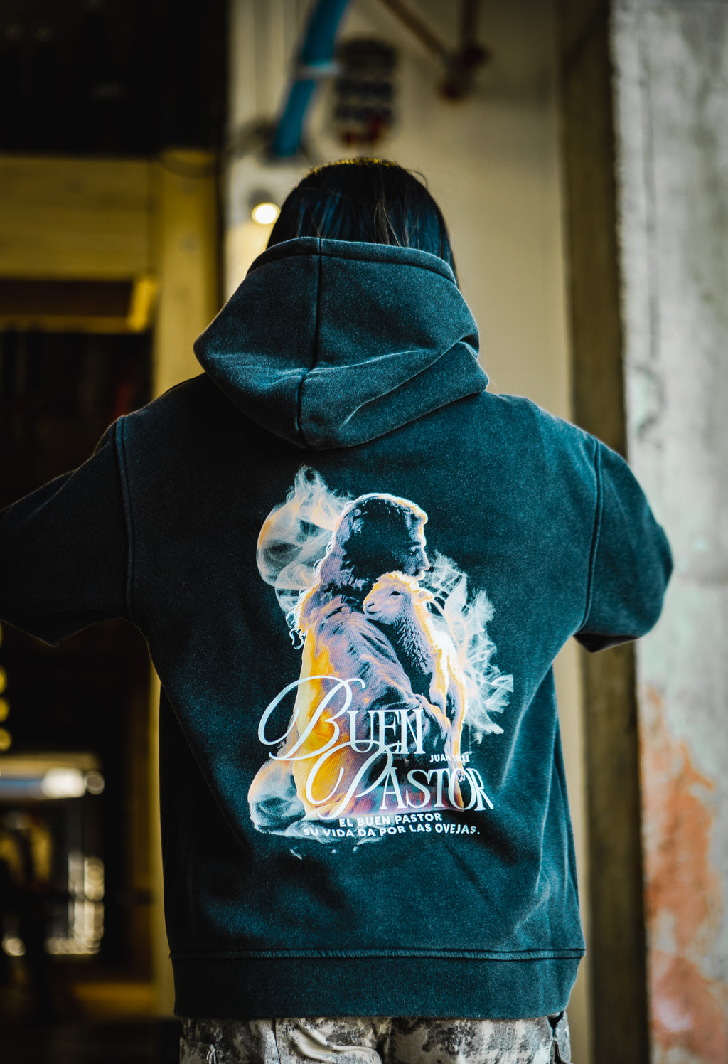 Polerón Buen Pastor Negro