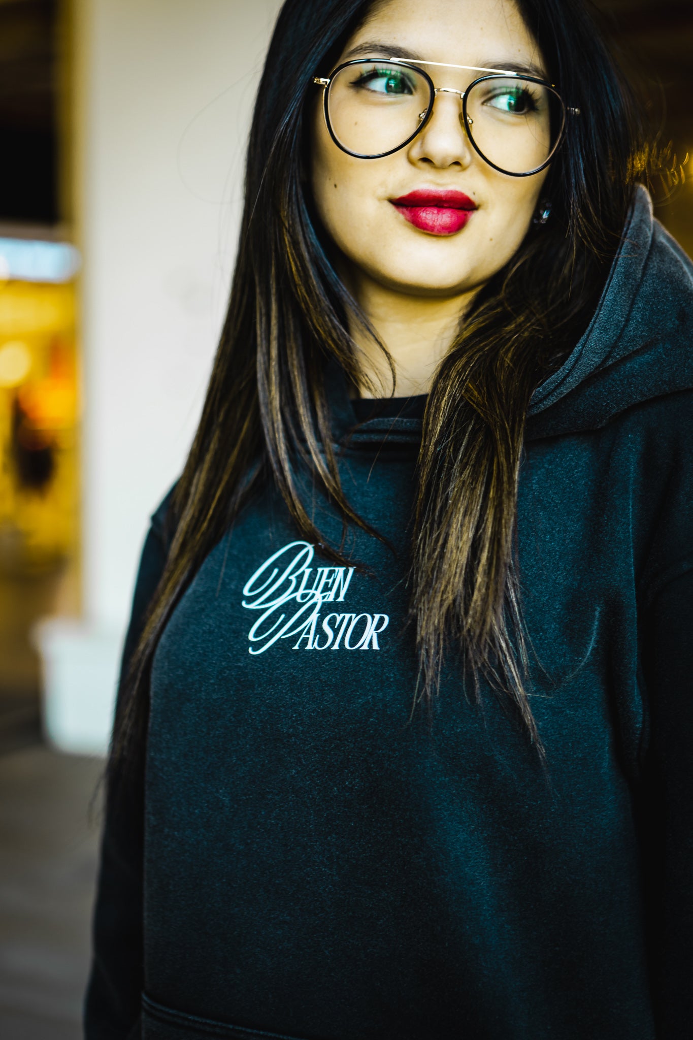 Polerón Buen Pastor Negro