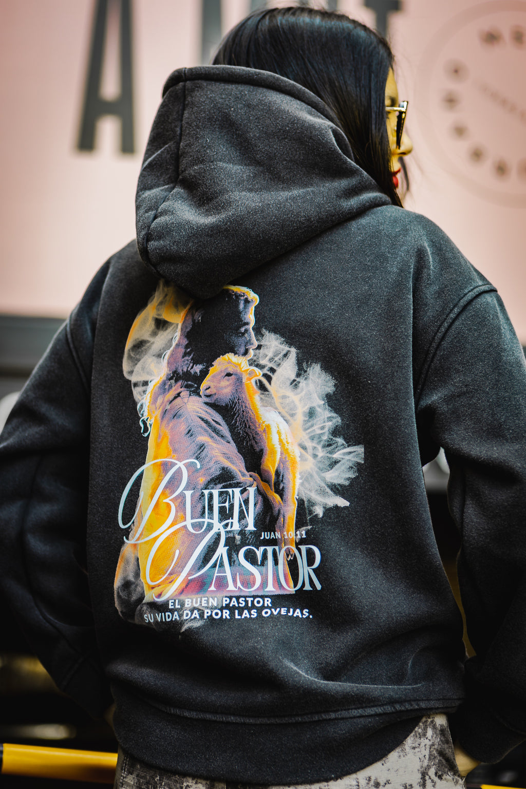 Polerón Buen Pastor Negro