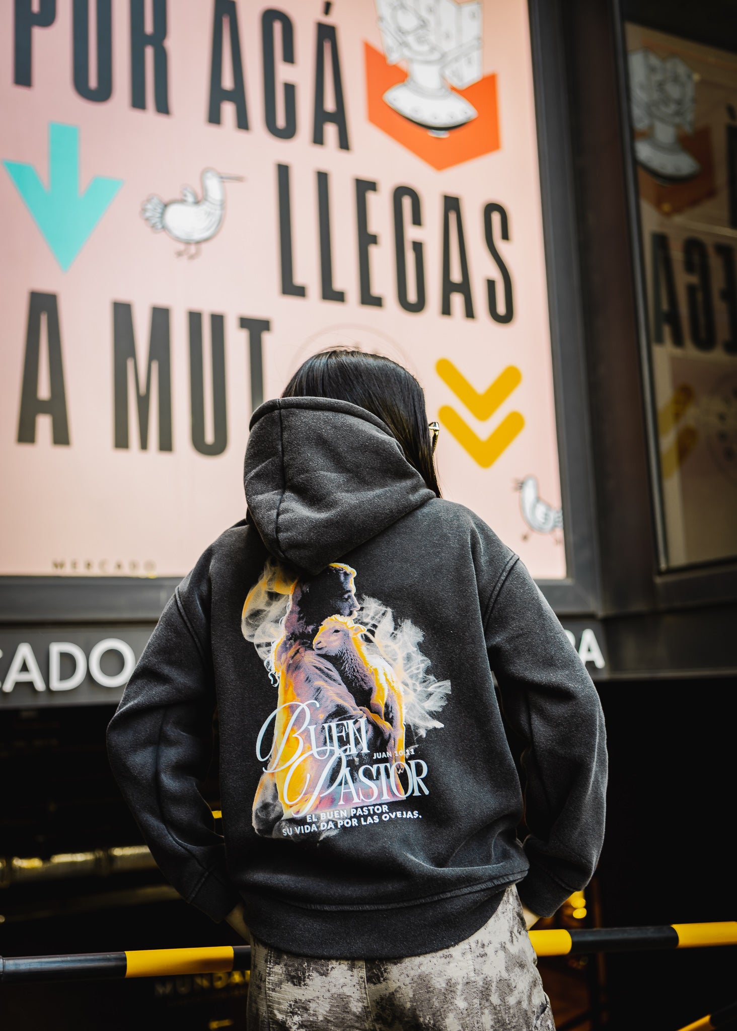 Polerón Buen Pastor Negro