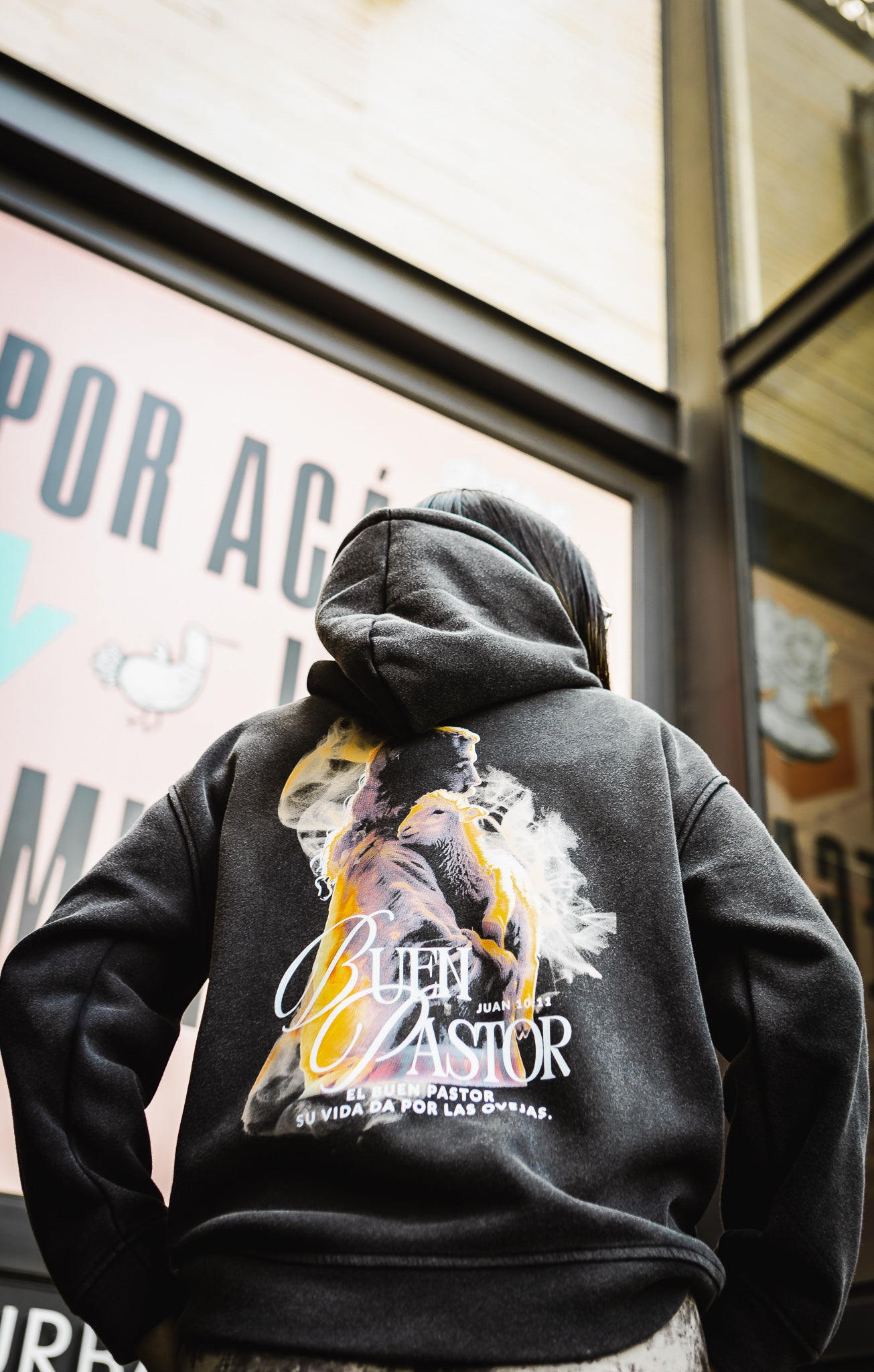 Polerón Buen Pastor Negro